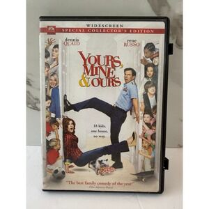 Yours Mine & Ours DVD Widescreen Special Collector's Edition Dennis Quaid 2005
